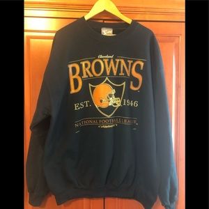 Vintage Cleveland Brown’s Navy Sweatshirt XL